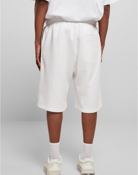 Мъжки къси панталони в бяло Starter Tape Track Shorts white, Urban Classics, Къси панталони - Complex.bg