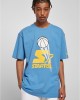 Мъжка тениска в синьо Starter Airball Tee horizonblue, Urban Classics, Тениски - Complex.bg