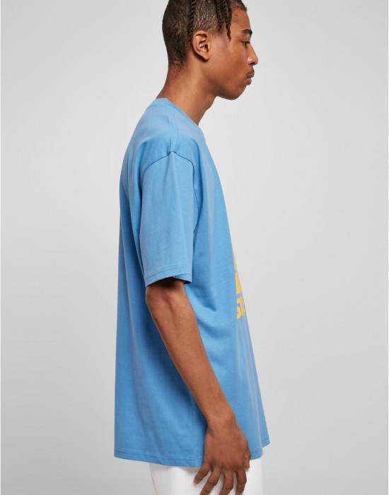 Мъжка тениска в синьо Starter Airball Tee horizonblue, Urban Classics, Тениски - Complex.bg