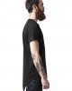 Мъжка дълга тениска в черно Asymetric Long Tee, Urban Classics, Тениски - Complex.bg