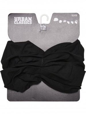 Многофункционален черен шал от Urban Classics