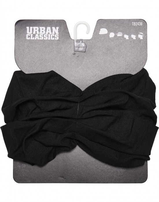 Многофункционален черен шал от Urban Classics, Urban Classics, Бандана шал - Complex.bg