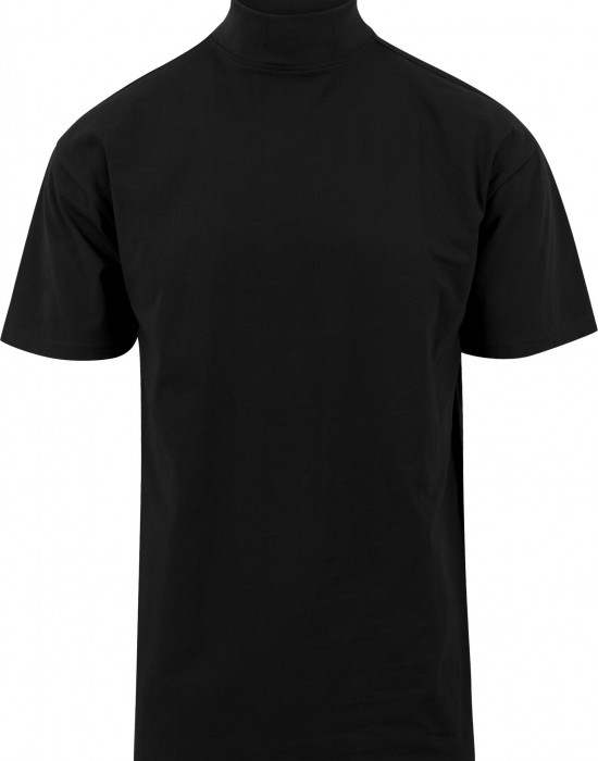 Мъжка черна тениска с висока яка поло Oversized Urban Classics, Urban Classics, Тениски - Complex.bg