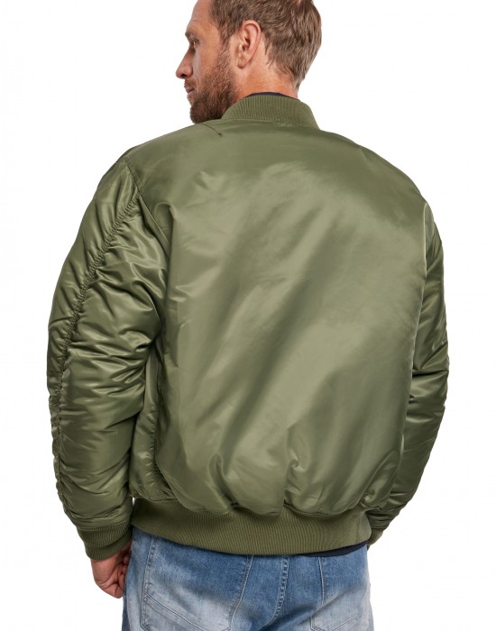 Мъжко яке тип бомбър в цвят маслина MA1, Urban Classics, Зимни якета - Complex.bg