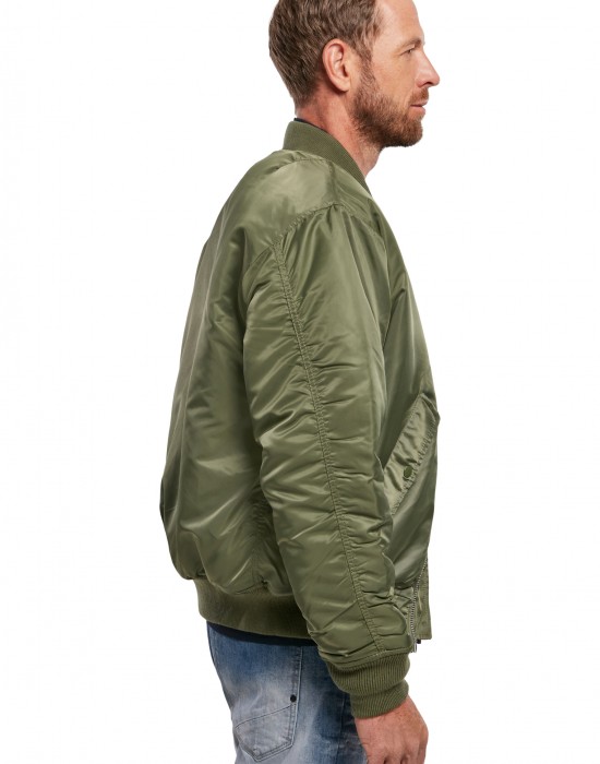 Мъжко яке тип бомбър в цвят маслина MA1, Urban Classics, Зимни якета - Complex.bg