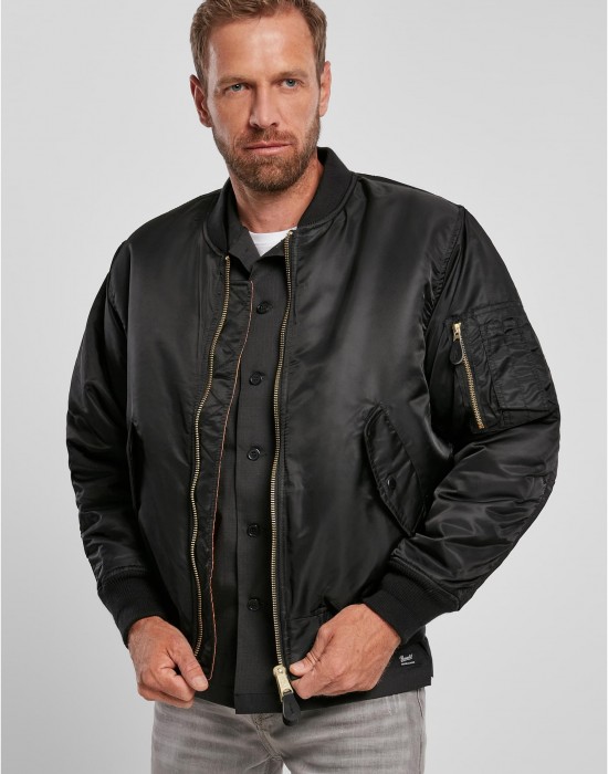 Мъжко яке тип бомбър в черен цвят MA1, Urban Classics, Зимни якета - Complex.bg