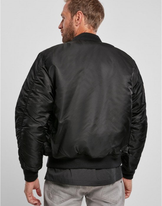 Мъжко яке тип бомбър в черен цвят MA1, Urban Classics, Зимни якета - Complex.bg