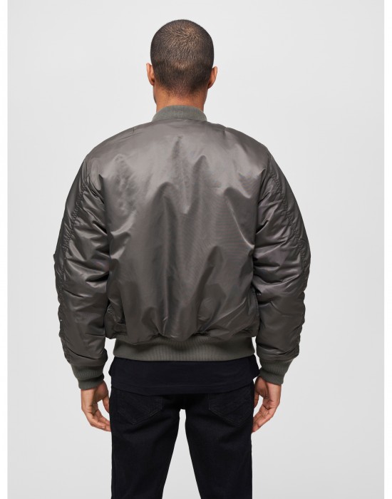 Мъжко яке тип бомбър в сив цвят MA1, Urban Classics, Зимни якета - Complex.bg
