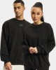 Широк суичър в черен цвят UNISEX DEF Pullover, DEF, Жени - Complex.bg