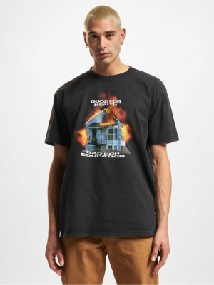 Мъжка тениска в черен цвят Mister Tee Good For Health Мъжка тениска в черен цвят Mister Tee Good For Health