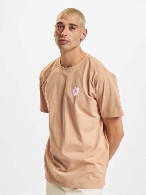 Мъжка тениска в бежов цвят Mister Tee Summer Of Love Мъжка тениска в бежов цвят Mister Tee Summer Of Love