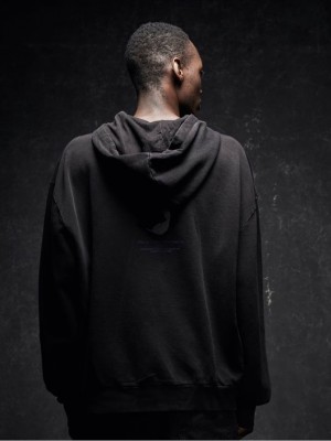 Мъжки суичър с качулка в черен цвят Mister Tee Vive la Liberte Hoody