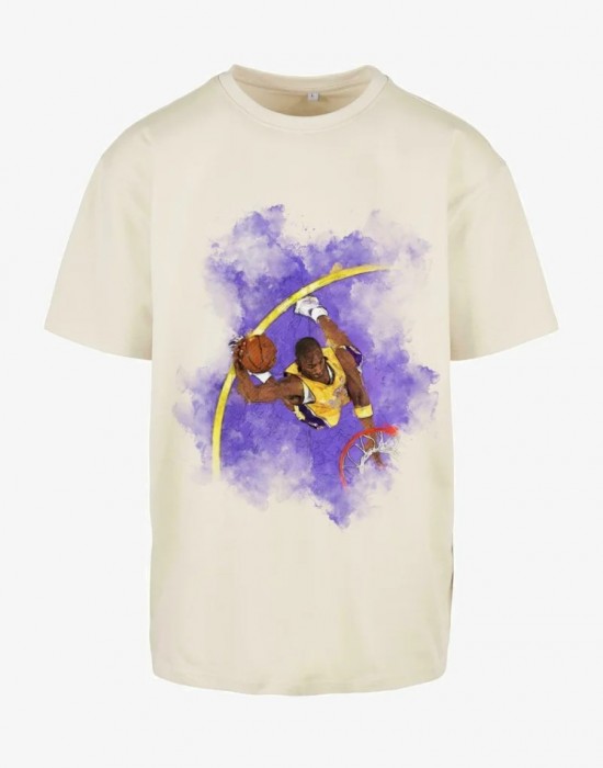 Мъжка тениска в цвят екрю Mister Tee Basketball Clouds 2.0, Mister Tee, Тениски - Complex.bg