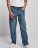 Мъжки дънки в син цвят Urban Classics Straight Slit Jeans, Urban Classics, Дънки - Complex.bg