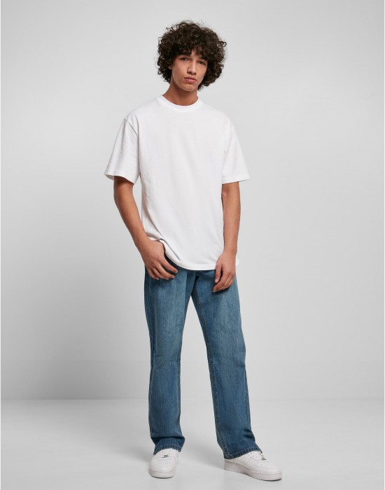 Мъжки дънки в син цвят Urban Classics Straight Slit Jeans, Urban Classics, Дънки - Complex.bg