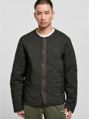 Мъжко ватирано яке в черен цвят Urban Classics Liner Jacket