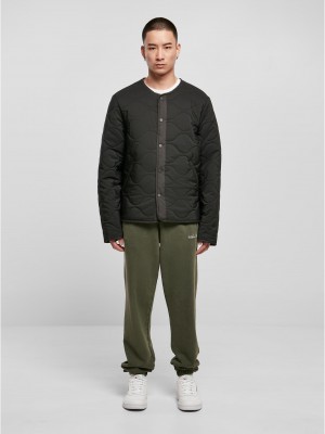 Мъжко ватирано яке в черен цвят Urban Classics Liner Jacket