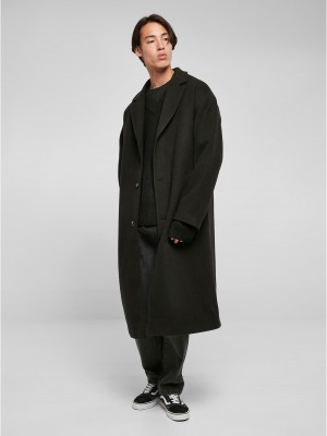 Мъжко дълго палто в черен цвят Urban Classics Coat