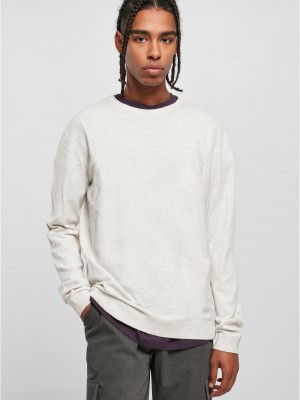 Мъжка плетена блуза в бял цвят Urban Classics  Мъжка плетена блуза в бял цвят Urban Classics