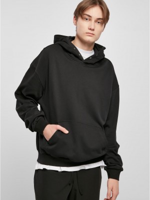 Мъжки суичър с качулка в черен цвят Urban Classics Snap Hoody