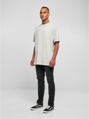 Мъжки дънки в черен цвят Urban Classics Distressed Denim