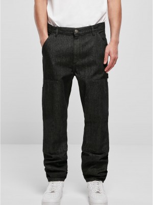 Мъжки дънки в черен цвят Urban Classics Denim realblack