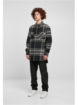 Мъжка карирана риза Urban Classics Long Summit Shirt 