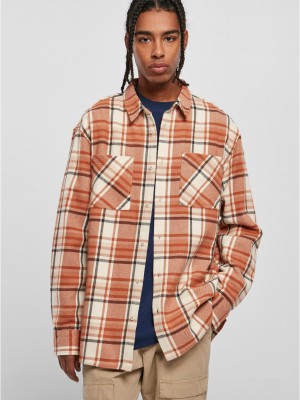 Мъжка дълга карирана риза Urban Classics Long Shirt