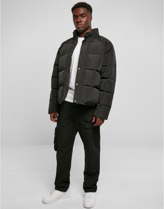 Мъжко яке в черен цвят Urban Classics Puffer Jacket, Urban Classics, Зимни якета - Complex.bg