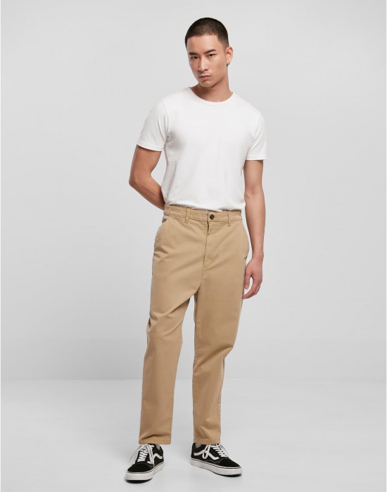 Мъжки панталон в бежов цвят Urban Classics Chino Pants, Urban Classics, Панталони - Complex.bg