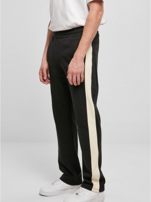 Мъжко долнище в черен цвят Urban Classics Striped Pants Мъжко долнище в черен цвят Urban Classics Striped Pants