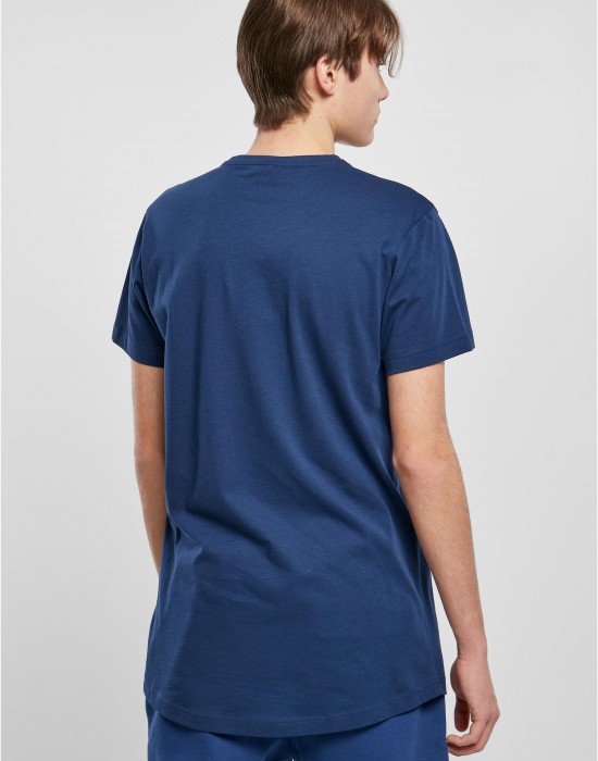 Мъжка дълга тениска в син цвят Urban Classics Shaped Long Tee, Urban Classics, Тениски - Complex.bg