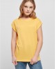 Дамска тениска в жълт цвят Urban Classics Ladies Shoulder Tee, Urban Classics, Тениски - Complex.bg