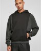 Мъжки суичър с качулка в черен цвят Urban Classics Hoody black/charcoal, Urban Classics, Суичъри - Complex.bg