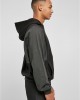 Мъжки суичър с качулка в черен цвят Urban Classics Hoody black/charcoal, Urban Classics, Суичъри - Complex.bg