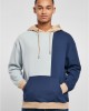 Мъжки суичър с качулка в цветен десен Urban Classics Color Hoody summerblue/darkblue, Urban Classics, Суичъри - Complex.bg