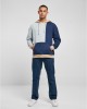 Мъжки суичър с качулка в цветен десен Urban Classics Color Hoody summerblue/darkblue, Urban Classics, Суичъри - Complex.bg