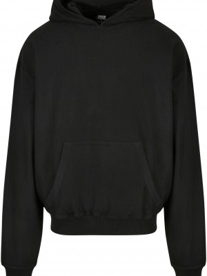 Мъжки суичър с качулка в черен цвят Urban Classics Terry Hoody