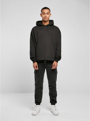 Мъжки суичър с качулка в черен цвят Urban Classics Sport Hoody