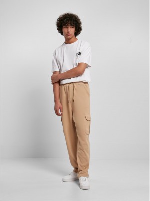 Мъжки спортни карго панталони в бежово Urban Classics 90s Sweatpants Мъжки спортни карго панталони в бежово Urban Classics 90s Sweatpants