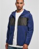 Мъжко поларено яке с качулка в син цвят Urban Classics Fleece Jacket, Urban Classics, Якета Пролет / Есен - Complex.bg