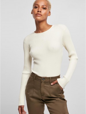 Дамско плетено боди в бял цвят Urban Classics Longsleeve Body Дамско плетено боди в бял цвят Urban Classics Longsleeve Body