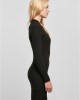 Дамска плетена рокля в черен цвят Urban Classics Crossed Rib Knit Dress, Urban Classics, Рокли - Complex.bg