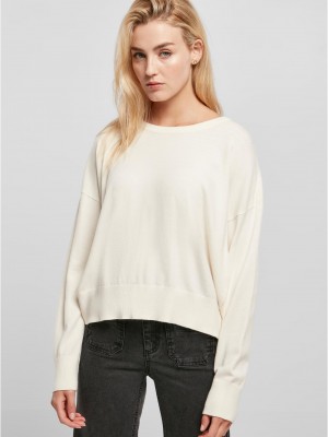 Широка дамска блуза в бял цвят Urban Classics Basic  Широка дамска блуза в бял цвят Urban Classics Basic