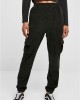 Дамски спортен карго панталон в черен цвят Urban Classics Ladies Cargo Pants, Urban Classics, Панталони - Complex.bg