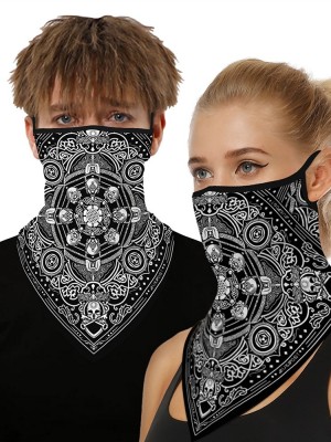 Бандана маска с уши HoodStyle Bandana Bestseller Design Skulls