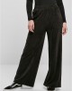Дамски панталон с широки крачоли в черен цвят Urban Classics Ladies Straight Pants, Urban Classics, Панталони - Complex.bg