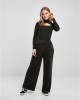 Дамски панталон с широки крачоли в черен цвят Urban Classics Ladies Straight Pants, Urban Classics, Панталони - Complex.bg