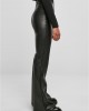 Дамски кожен панталон с широк крачол в черен цвят Urban Classics, Urban Classics, Панталони - Complex.bg
