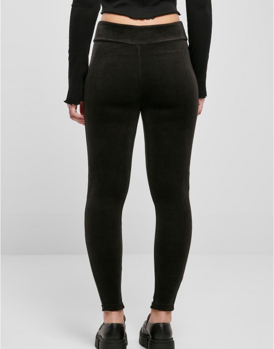 Купи Дамски клин в черен цвят Urban Classics High Waist Velvet Leggings, Urban Classics, Клинове онлайн - Complex.bg Дамски клин в черен цвят Urban Classics High Waist Velvet Leggings, Urban Classics, Клинове - Complex.bg